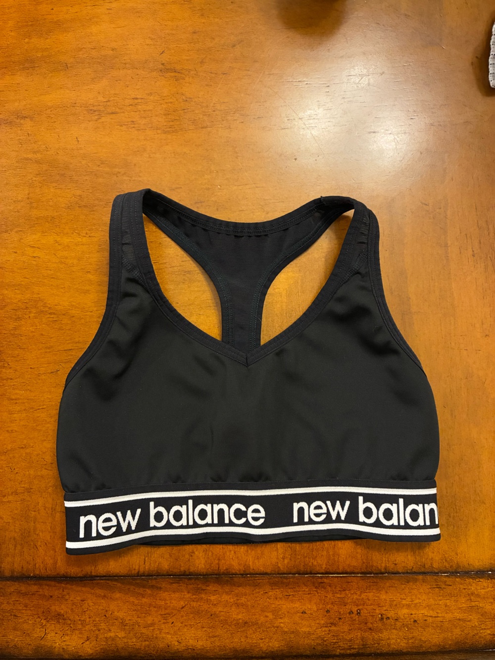 New Balance Pace Bra XS Black